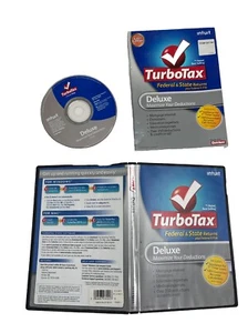 TurboTax Deluxe For Tax Year 2010 Federal and State Includes Federal E-File - Picture 1 of 9