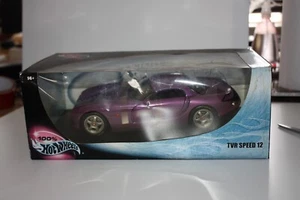 Hot Wheels 1:18 TVR Speed 12 – Diecast Model – Sealed Box Cracked Display Window - Picture 1 of 1
