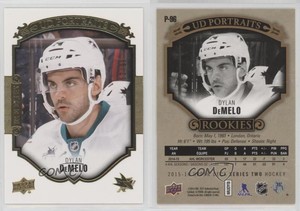 2015-16 Upper Deck UD Portraits Gold Foil /99 Dylan DeMelo #P-96 Rookie RC