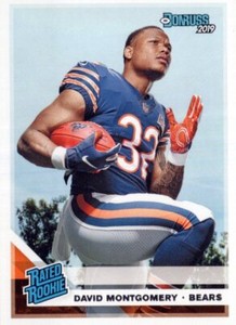 2019 Donruss #311 David Montgomery Chicago Bears
