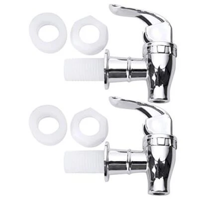 2pcs 17mm Beverage Dispenser Tap Replacement Spigot for Glass Container Wine Juice - Image 1 of 4