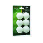 Viper Table Tennis 3 Star Ping Pong Balls - White - Set of 6