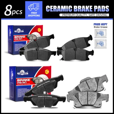 Pastillas de freno delanteras y traseras aptas para Dodge Durango Jeep Grand Cherokee 2011-2018 Foto 1 de 4