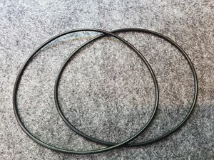 2 Pieces Transmission Belt round for Reel to Tape CD Etc. 100 MM X 2,5 New - Picture 1 of 3