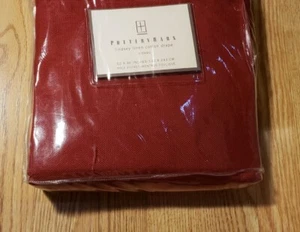 Pottery Barn Lindsey Linen Cotton Drape 52x96" Pole Pocket New - Picture 1 of 8