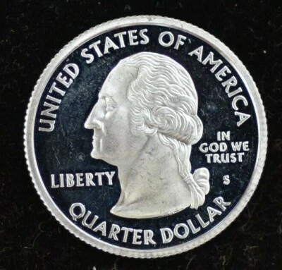 2008 S - STATE QUARTERS HAWAII - SILVER DEEP CAMEO - BU CONDITION - Image 1 of 2