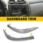 1Pair Upper Central Side Dashboard Trim Strip 2009-2012 2013 For Toyota Corolla