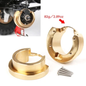 2pcs Heavy Duty Brass Internal Wheel Knuckle Weights For TRX-4 RC 1/10 Crawler - Picture 1 of 6