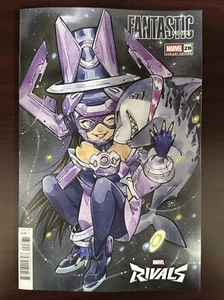 Fantastic Four #28 * 2025 Marvel Peach Momoko Rivals Variant NM * Jeff & Galacta - Picture 1 of 1