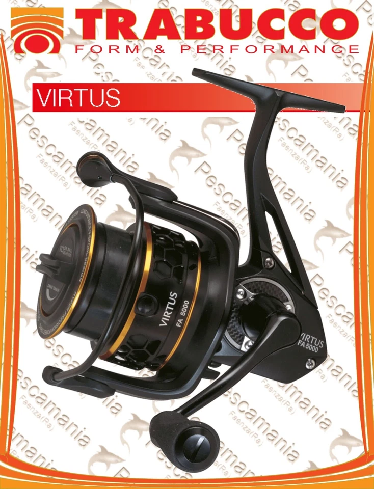 Mulinello Trabucco VIRTUS FA 5000 match fishing feeder ledgering - Immagine 1 di 4