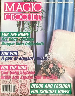 MAGIC Crochet Magazine - 1990 (#67) - Image 1 of 4