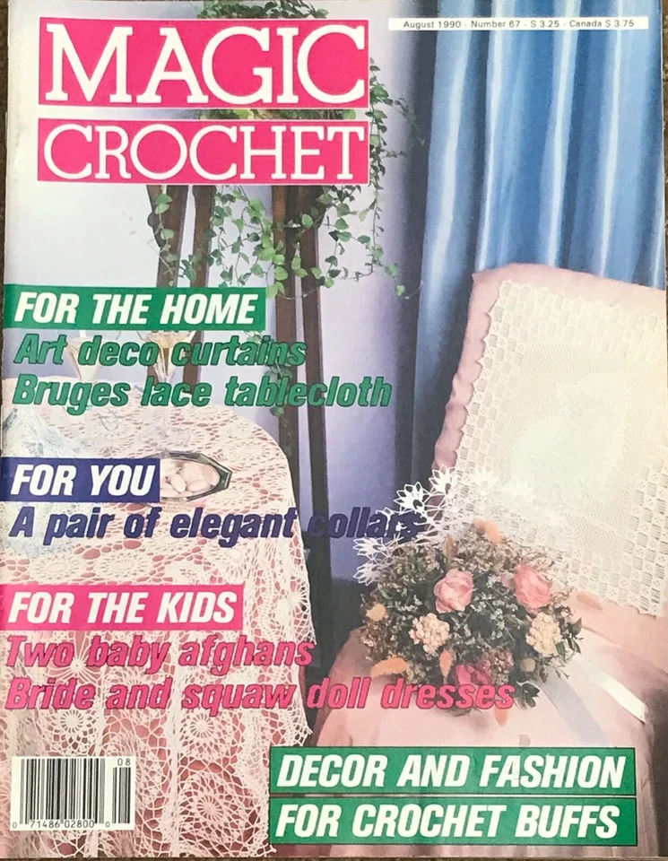 MAGIC Crochet Magazine - 1990 (#67) - Image 1 of 4
