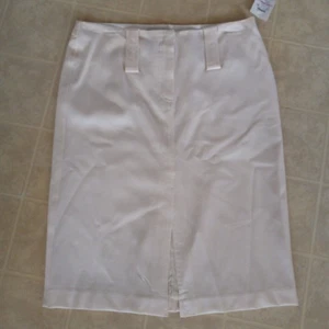 Express Damen Rock Größe 9/10 Gelb Stretch Modern Karriere Klassisch Bleistift NEU - Bild 1 von 3