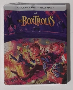 The Boxtrolls 2014 4K Ultra HD & Blu-Ray Steelbook - Foto 1 di 2