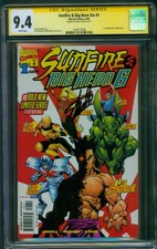 Sunfire Big Hero Six 1 CGC SS 9.4 Stan Lee Sign 1998 X Men Movie Alpha Flight