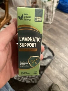 Lymphatic Drainage Drops - Lymph Detox Cleanse For Immune Support - 2 Fl Oz 7-27 - Picture 1 of 1