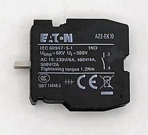 Eaton Moeller Kontaktelement A22-EK10 (Schließer)   NEU - Bild 1 von 1