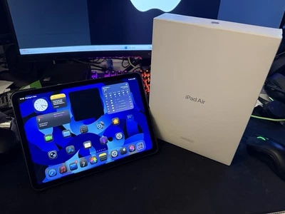 Apple iPad Air 5. Gen 64GB, Wi-Fi, 10,9 Zoll - Blau Topp Zustand - Bild 1 von 4