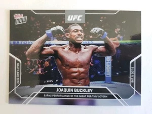 2024 Topps Now UFC #26 Joaquin Buckley UFC 307 - Picture 1 of 2