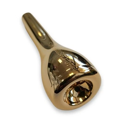 Boquilla trompeta personalizada JC - vidrio nuevo - B4LS (18C) - acabado dorado Foto 1 de 4
