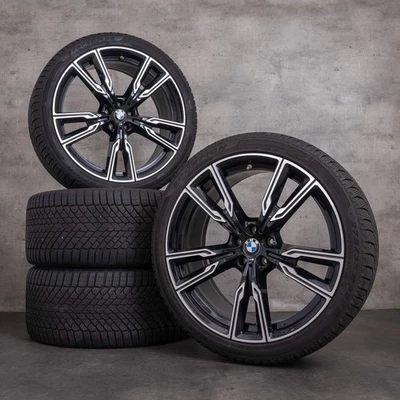 BMW X5 X6 Winterräder 22 Zoll G05 G06 Felgen Styling 747 M 6856025 6856026 - Bild 1 von 4