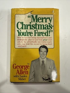 Merry Christmas You’re Fired by George Allen 1982 1st Edition Hardcover - Picture 1 of 10