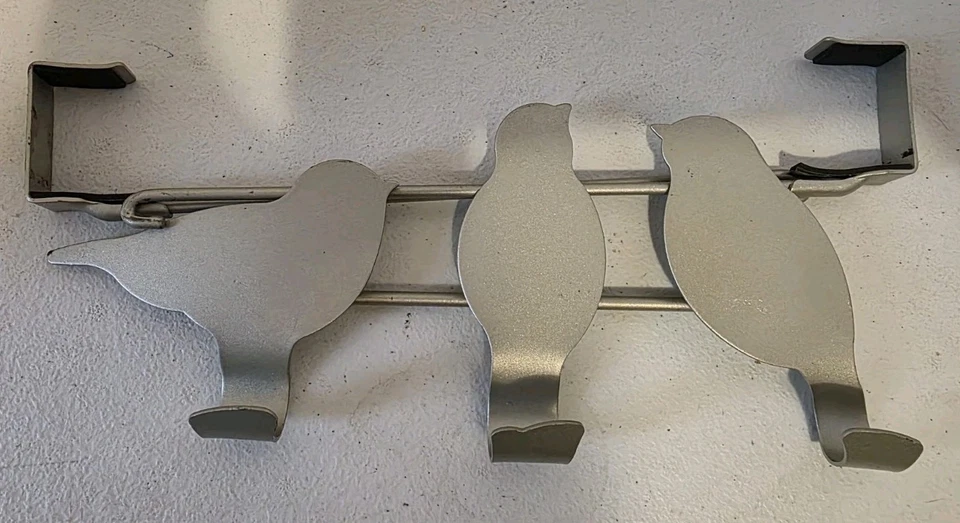 Umbra Loft Dennis Cheng plata níquel sobre la puerta gancho para pájaros percha Foto 1 de 3