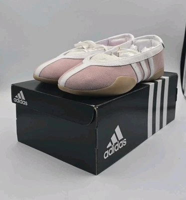 Adidas Taekwondo Mei Ballet Para Mujer Rosa y Blanco Talla Completa Correr Con Cordones Nuevo Con Etiquetas Foto 1 de 4