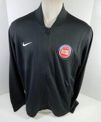 Nueva chaqueta gris con cremallera emitida por el equipo Detroit Pistons de la NBA 2017-18 XL NUEVA CON ETIQUETAS 792S Foto 1 de 4