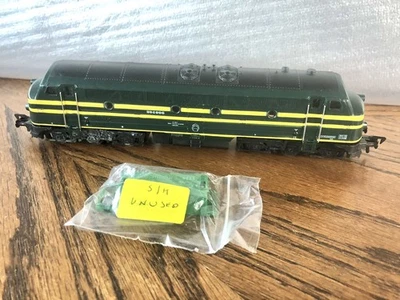 Fleischmann 1385 Diesel Loco A1A A1A SNCB Green 204006 - OO Gauge Tested VGC - Image 1 of 4