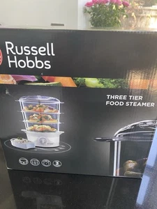 Russell Hobbs Food Steamer 3 tier 21140 - New - Picture 1 of 4