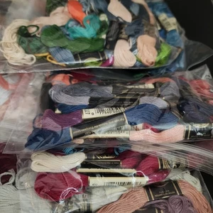 2 LBS of Needlepoint Embroidery Floss Assorted Colors - Picture 1 of 3