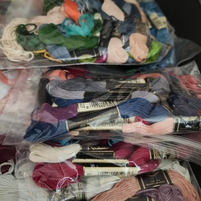 2 LBS of Needlepoint Embroidery Floss Assorted Colors - Image 1 of 3