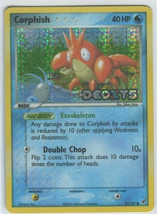 Pokemon Deoxys 57/107 Corphish Reverse Holo Stamped EXC - Bild 1 von 2