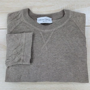 Para hombres L Officine Générale Paris 6 Marrón Tejido Jersey Camisa Suéter - Imagen 1 de 7