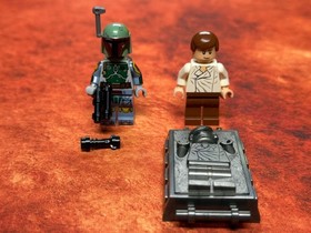 LEGO Star Wars Boba Fett, Han Solo & Carbonite. From Set 8097