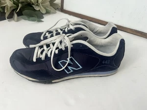 New Balance Womens  Size 9.5 442 WL442NPP Blue Running Shoes Sneakers - Picture 1 of 6