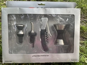 Neu! OXO Softworks 4-teiliges Edelstahl Bar Starter Set - Bild 1 von 3