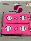 Soffe Girls Softball Sleeve Scrunches Neon Pink