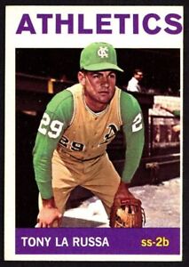 1964 Topps #244 Tony LaRussa - Kansas City Athletics RC - EX - ID087
