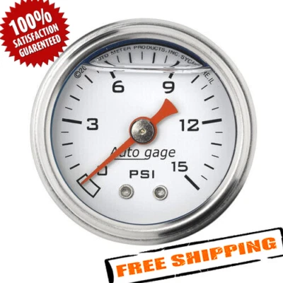 Medidor de presión de combustible Auto Meter 2175 Autogage Foto 1 de 2