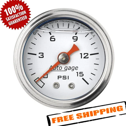 Medidor de presión de combustible Auto Meter 2175 Autogage Foto 1 de 2