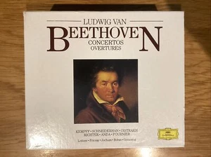 Beethoven Concertos & Overtures CD 5-Disc Box Set Deutsche Grammophon 1991 - Picture 1 of 5