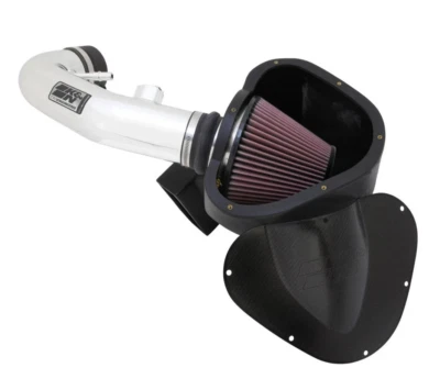 Tubo de aluminio de alto flujo de admisión de aire frío K&N para Ford Mustang GT 2011-14 5,0 L V8 Foto 1 de 4