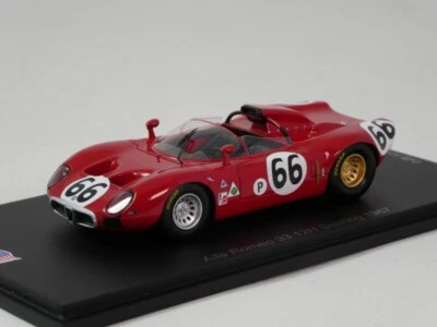 Spark Alfa Romeo 33 #66 Bussinello Galli - 12H Sebring 1967 1/43 US315 Foto 1 de 4