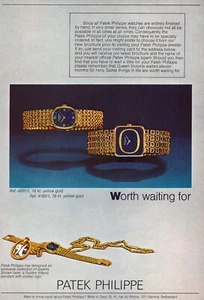 Patek Philippe Golden Ellipse Unmistakable Original 1974 Vintage Print Ad!! - Picture 1 of 1