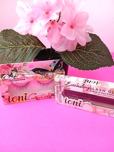 IONI 3D NATURAL LITE WISPY EYELASHES PLUS IONI LASH GLUE, FULL SIZE, SCHÖNES SET!! - Bild 1 von 7