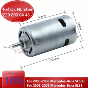 Vacuum Supply Pump For Mercedes SL500 SL55 AMG SL550 SL600 Air Supply Motor C253 - Picture 1 of 22