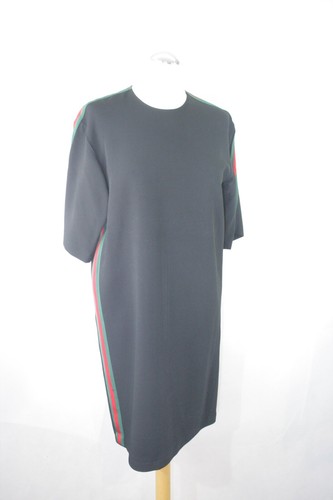 Abito Gucci nero a righe (rosso verde) taglia S 355 2 208 *si prega di misurare*