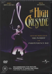 THE HIGH CRUSADE - Rhys-Davies - DVD -R 4- N&S-Never played!-Original Oz release - Picture 1 of 2